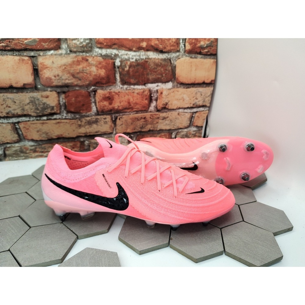 Nike Phantom GX Elite SG-Pro Anti-Clog Soccer Cleats Pink Blast FQ9034600 Men 12 - Picture 8 of 16